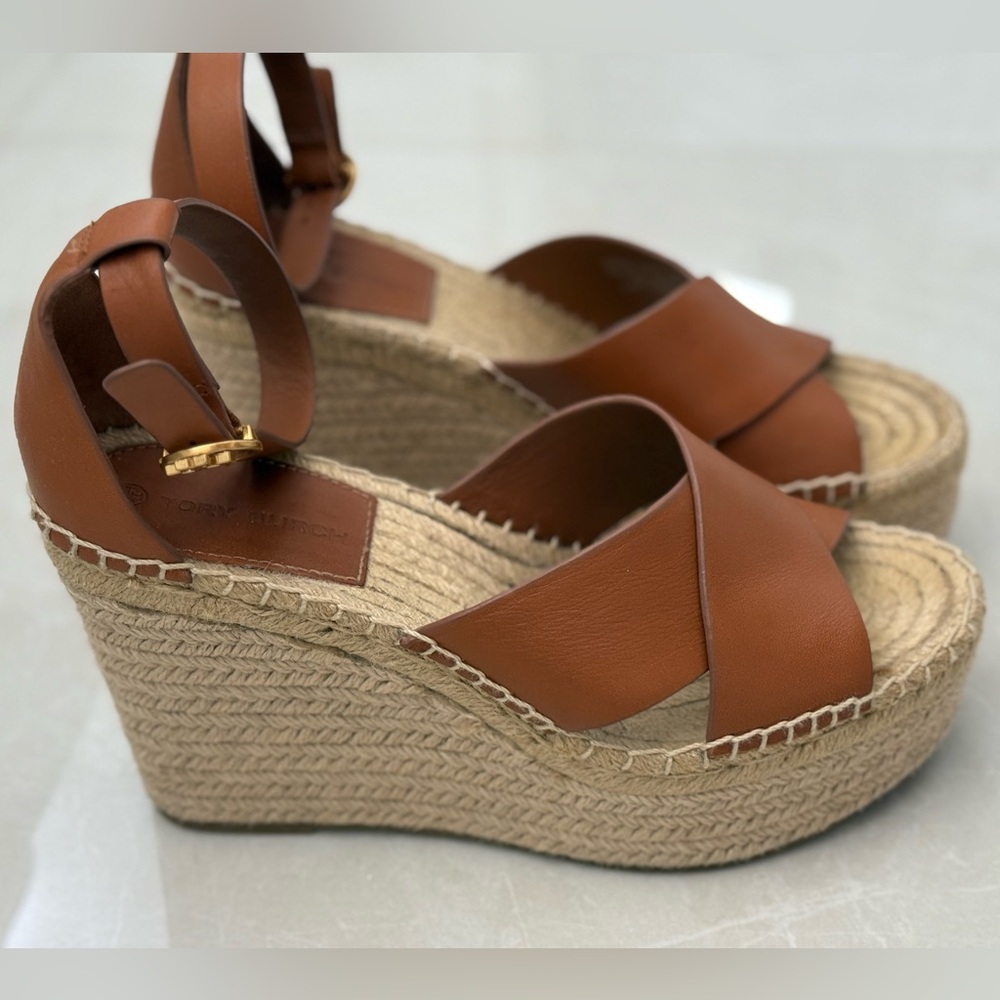 Tory Burch Espadrilles Wedge Sandals